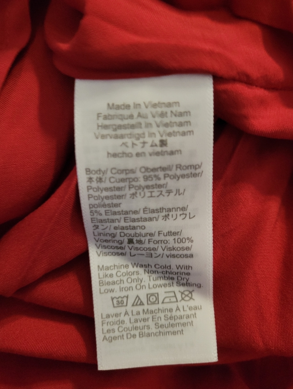 Madewell Gathered V-neck Midi Dress - red - Picture 12 of 13